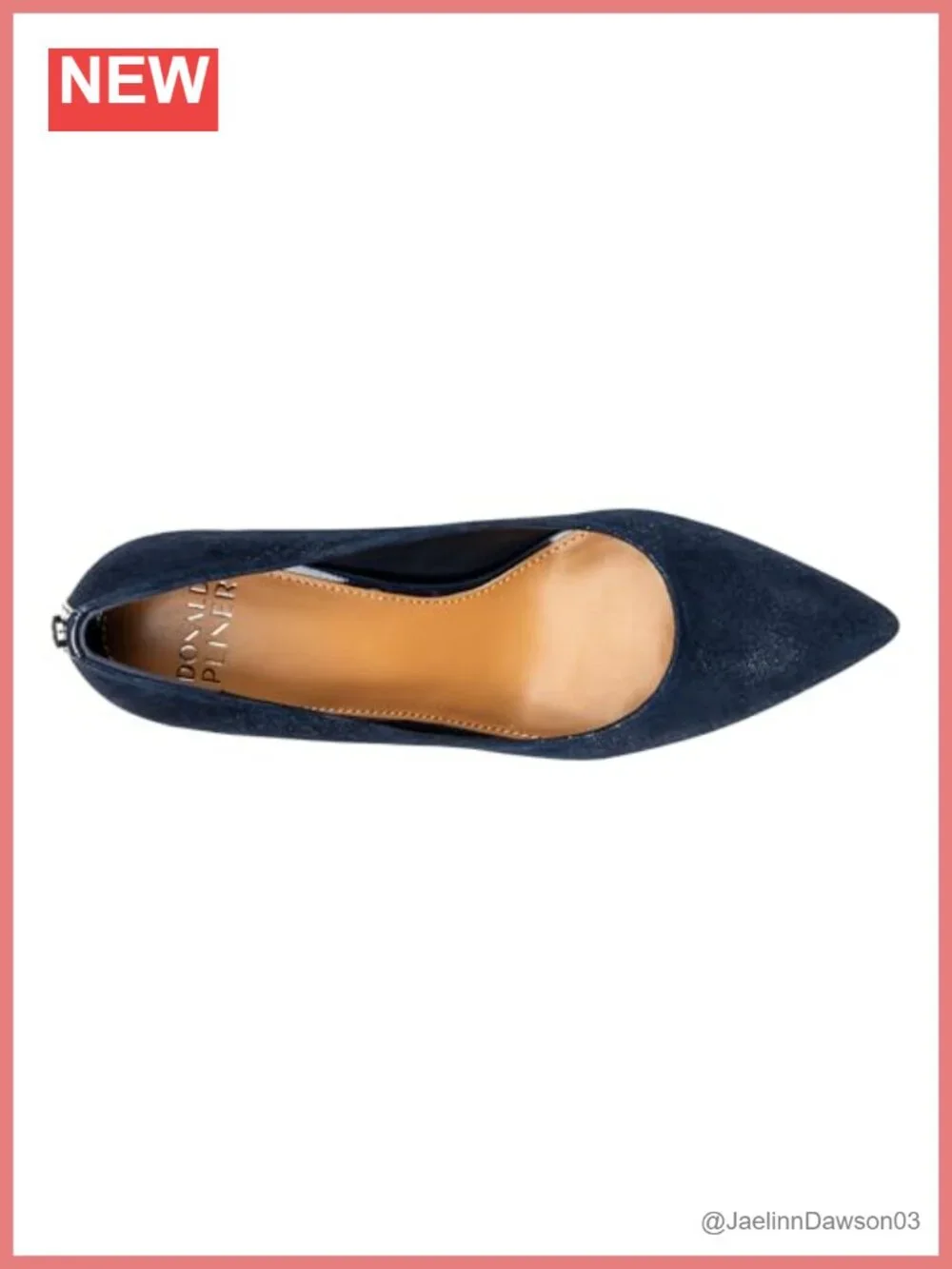 Kitten Heel Pumps Pointed Toe Faux Suede Memory Foam Comfortable Work Shoes